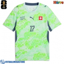 Fotballdrakt Herre Sveits Ruben Vargas #17 Bortedrakt VM 2026 Kortermet